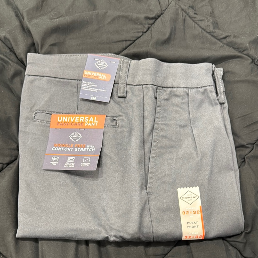 St. John's Bay Gray Men's Pants